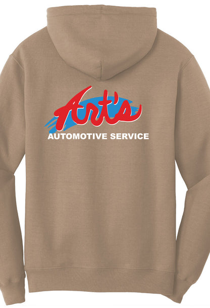 Economy Hoodie - Port & Company Fleece Pullover Hoodie PC78H - Arts Automotive