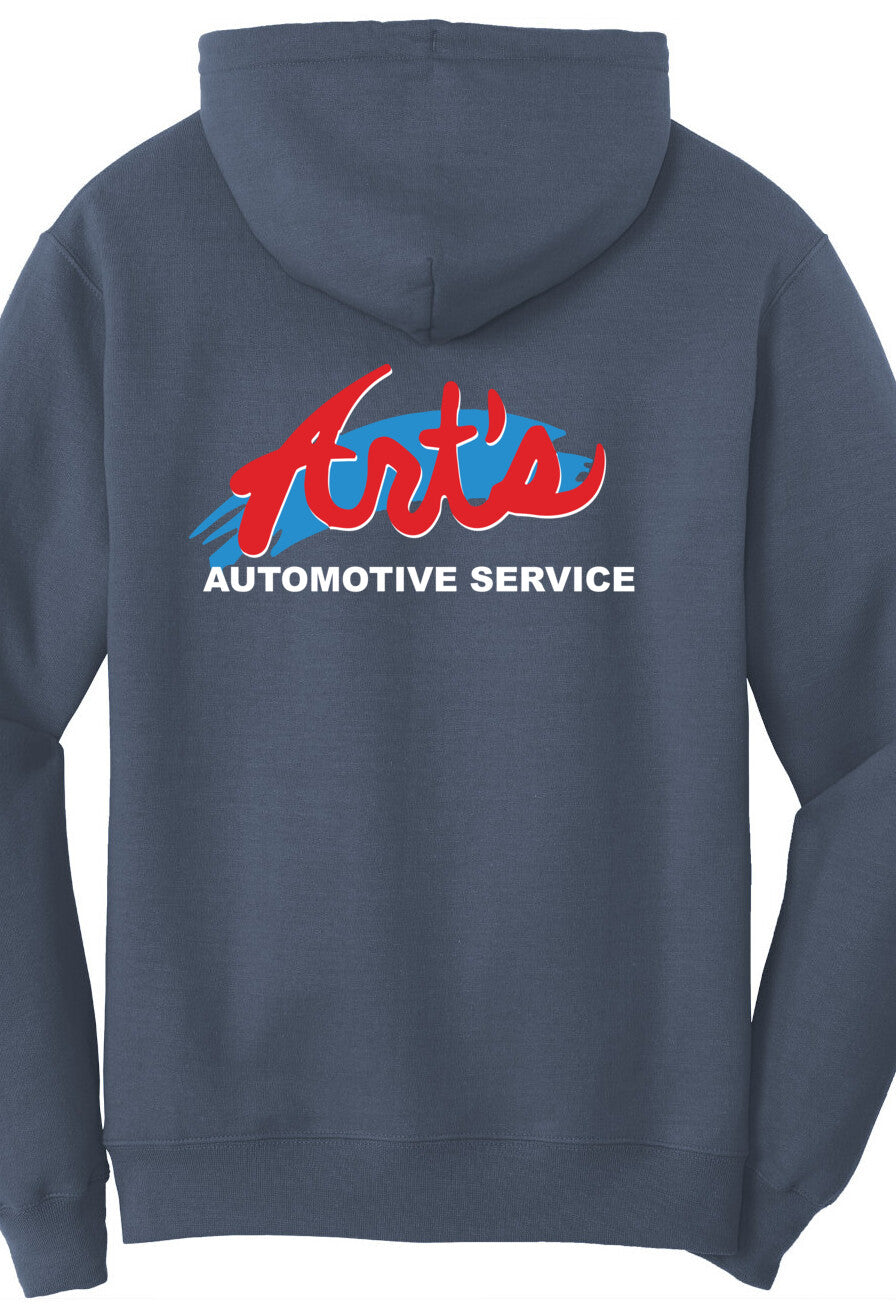 Economy Hoodie - Port & Company Fleece Pullover Hoodie PC78H - Arts Automotive