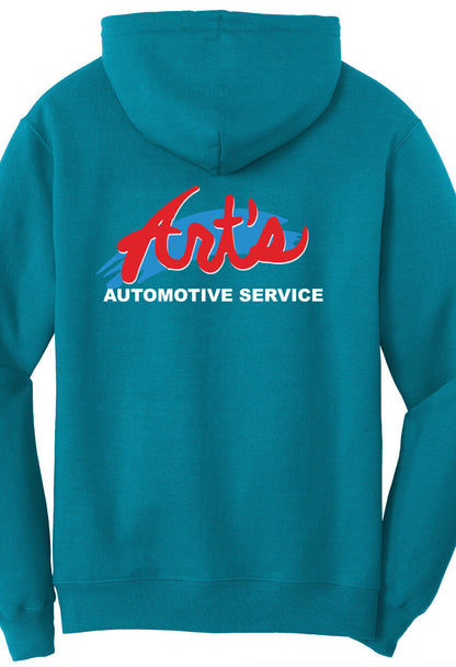 Economy Hoodie - Port & Company Fleece Pullover Hoodie PC78H - Arts Automotive