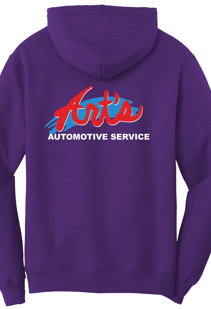 Economy Hoodie - Port & Company Fleece Pullover Hoodie PC78H - Arts Automotive