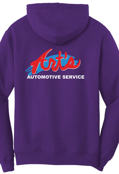 Economy Hoodie - Port & Company Fleece Pullover Hoodie PC78H - Arts Automotive