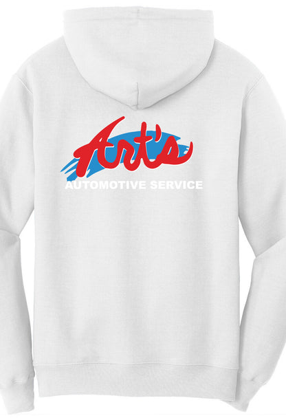 Economy Hoodie - Port & Company Fleece Pullover Hoodie PC78H - Arts Automotive