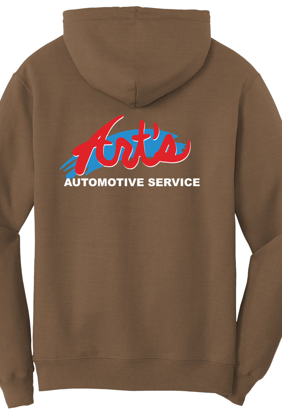 Economy Hoodie - Port & Company Fleece Pullover Hoodie PC78H - Arts Automotive