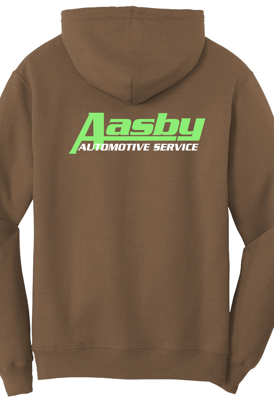 Economy Hoodie - Port & Company Fleece Pullover Hoodie PC78H - Aasby Automotive