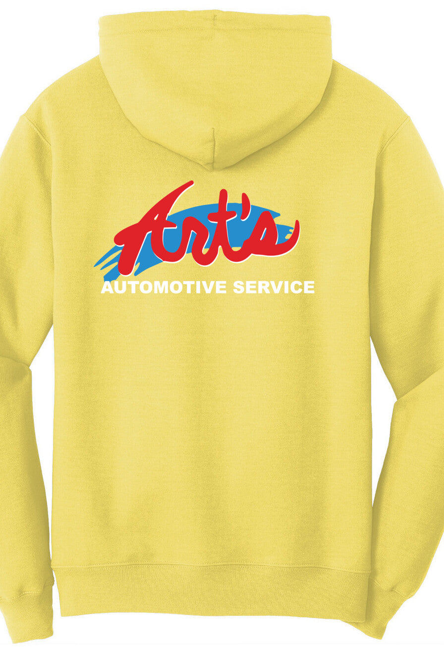 Economy Hoodie - Port & Company Fleece Pullover Hoodie PC78H - Arts Automotive