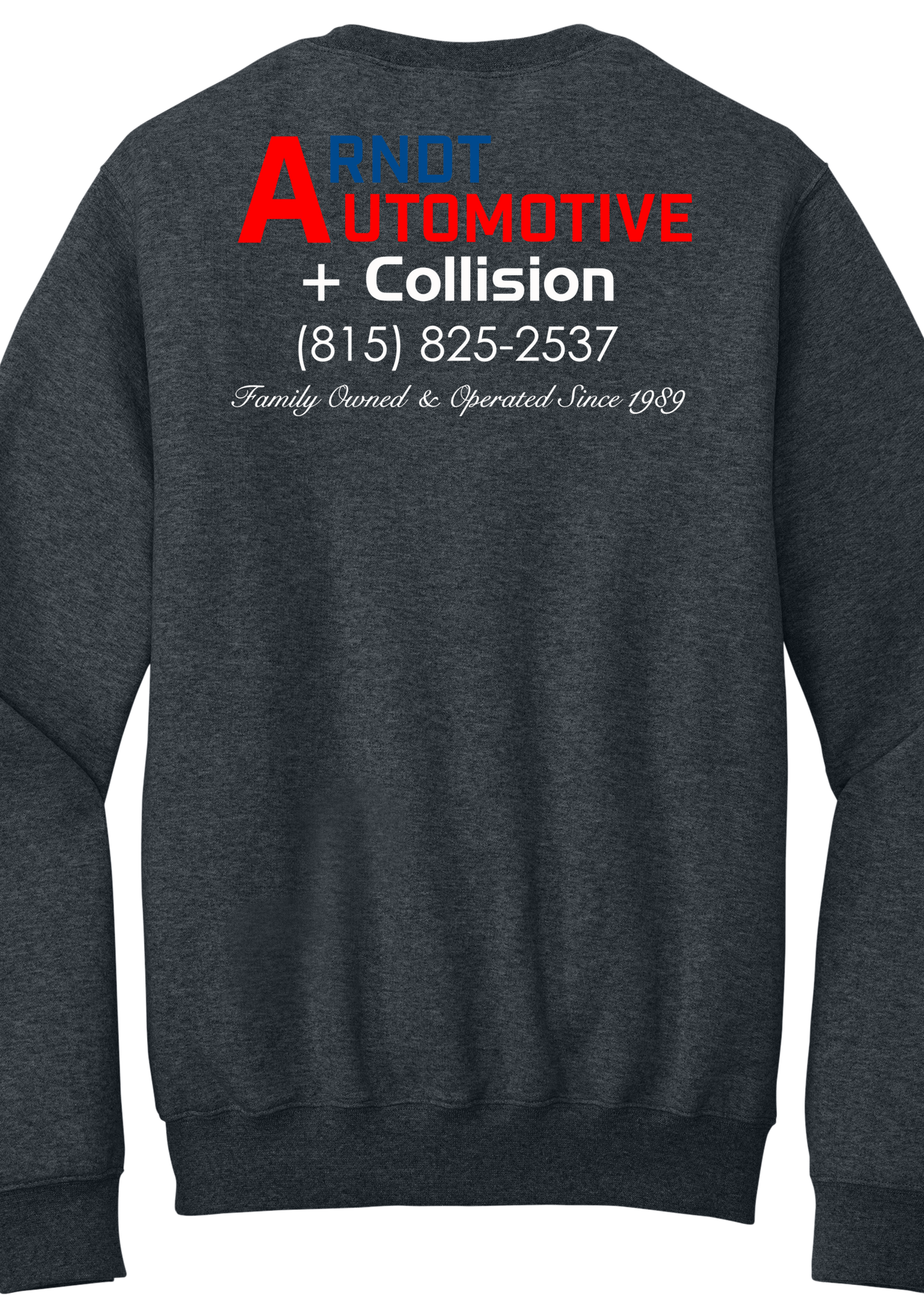 Pocket Sweatshirt - Core Fleece Crewneck  PC78PKT - ARNDT Automotive