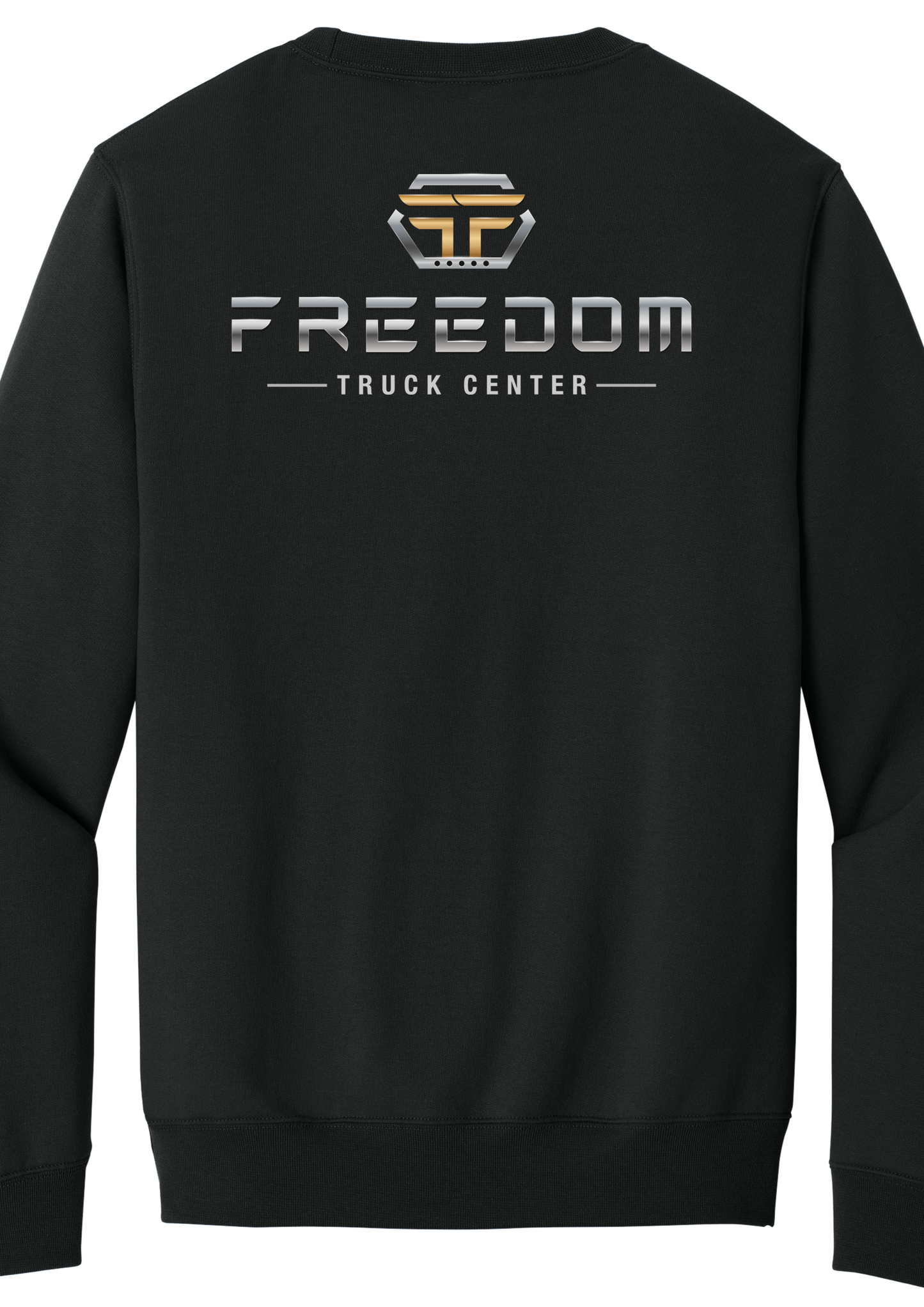 Pocket Sweatshirt - Port & Company® Core Fleece Crewneck  PC78PKT - Freedom Truck Center