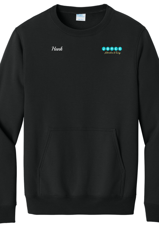 Economy Pocket Sweatshirt - Core Fleece Crewneck w/ Kangaroo Pocket PC78PKT - Joyce Automotive & Towing