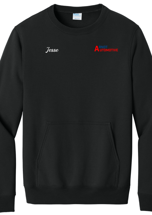 Pocket Sweatshirt - Core Fleece Crewneck  PC78PKT - ARNDT Automotive