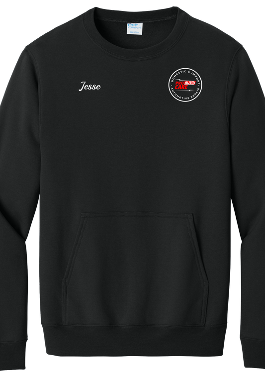 Pocket Sweatshirt - Core Fleece Crewneck  PC78PKT - Pro Auto Care