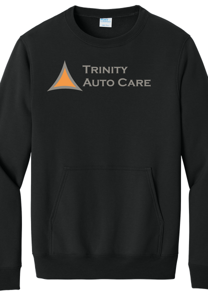 Pocket Sweatshirt - Port & Company® Core Fleece Crewneck  PC78PKT - Trinity Automotive