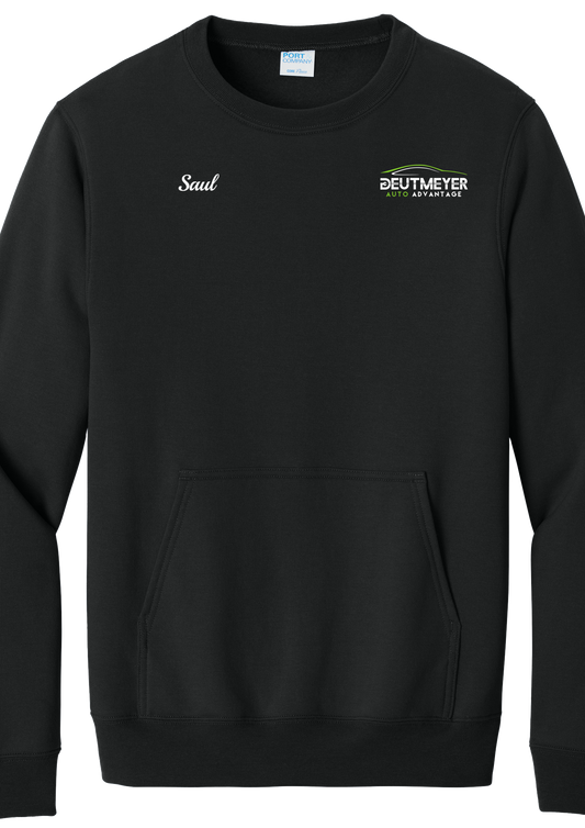 Pocket Sweatshirt - Core Fleece Crewneck  PC78PKT - Deutmeyer Auto Advantage