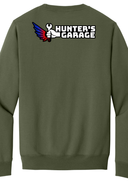 Pocket Sweatshirt - Core Fleece Crewneck  PC78PKT - Hunters Garage