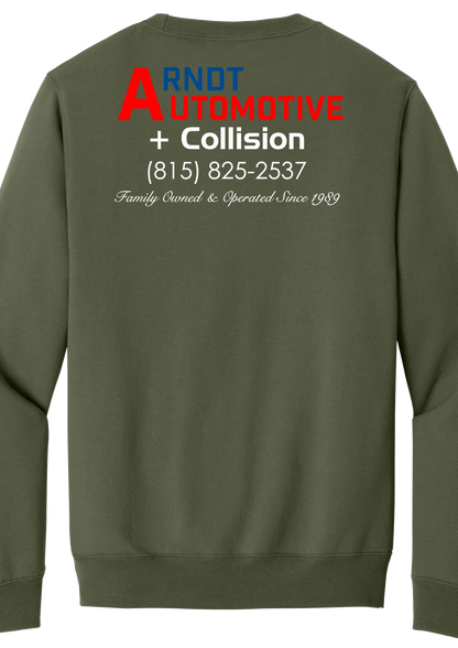 Pocket Sweatshirt - Core Fleece Crewneck  PC78PKT - ARNDT Automotive