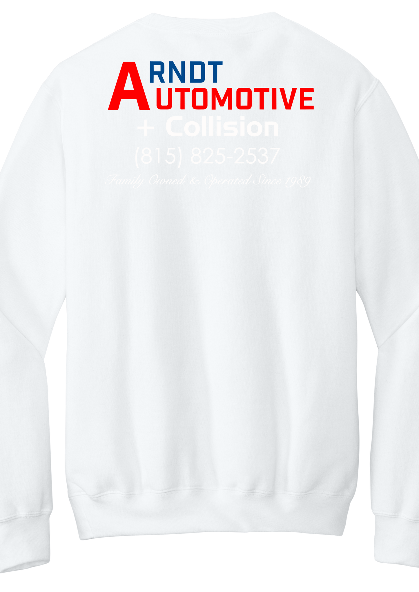 Pocket Sweatshirt - Core Fleece Crewneck  PC78PKT - ARNDT Automotive