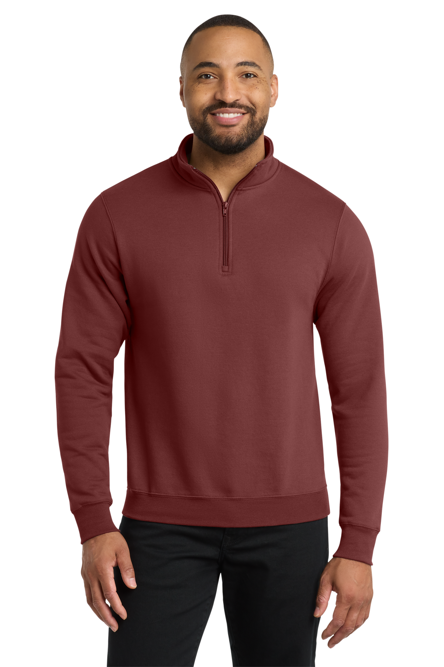 Port & Co™ Core Fleece 1/4-Zip Pullover Sweatshirt - PC78Q