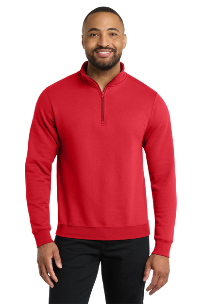 Port & Co™ Core Fleece 1/4-Zip Pullover Sweatshirt - PC78Q