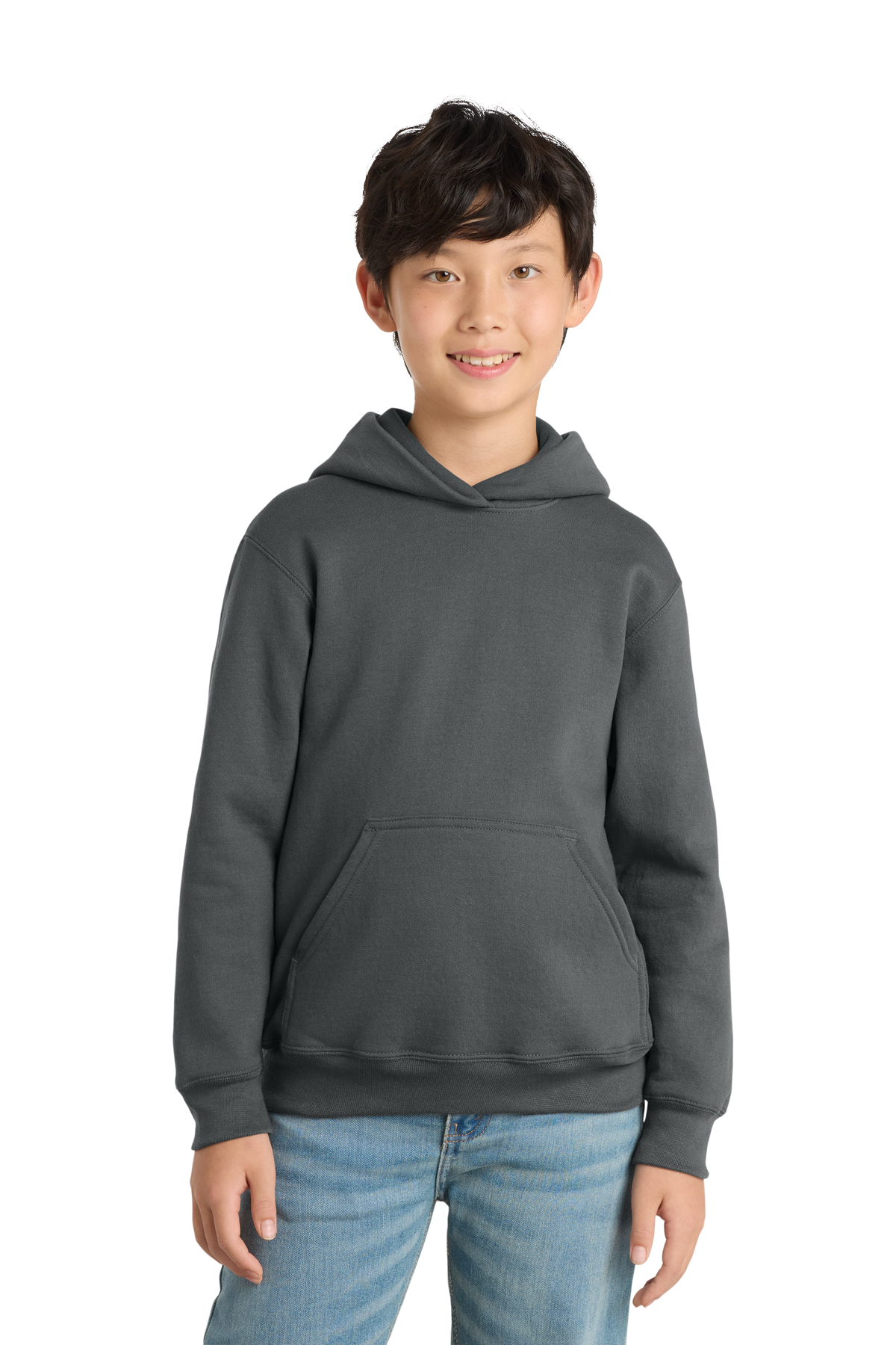 Economy Youth Hoodie - Port & Co. Core Fleece Pullover - PC78YH