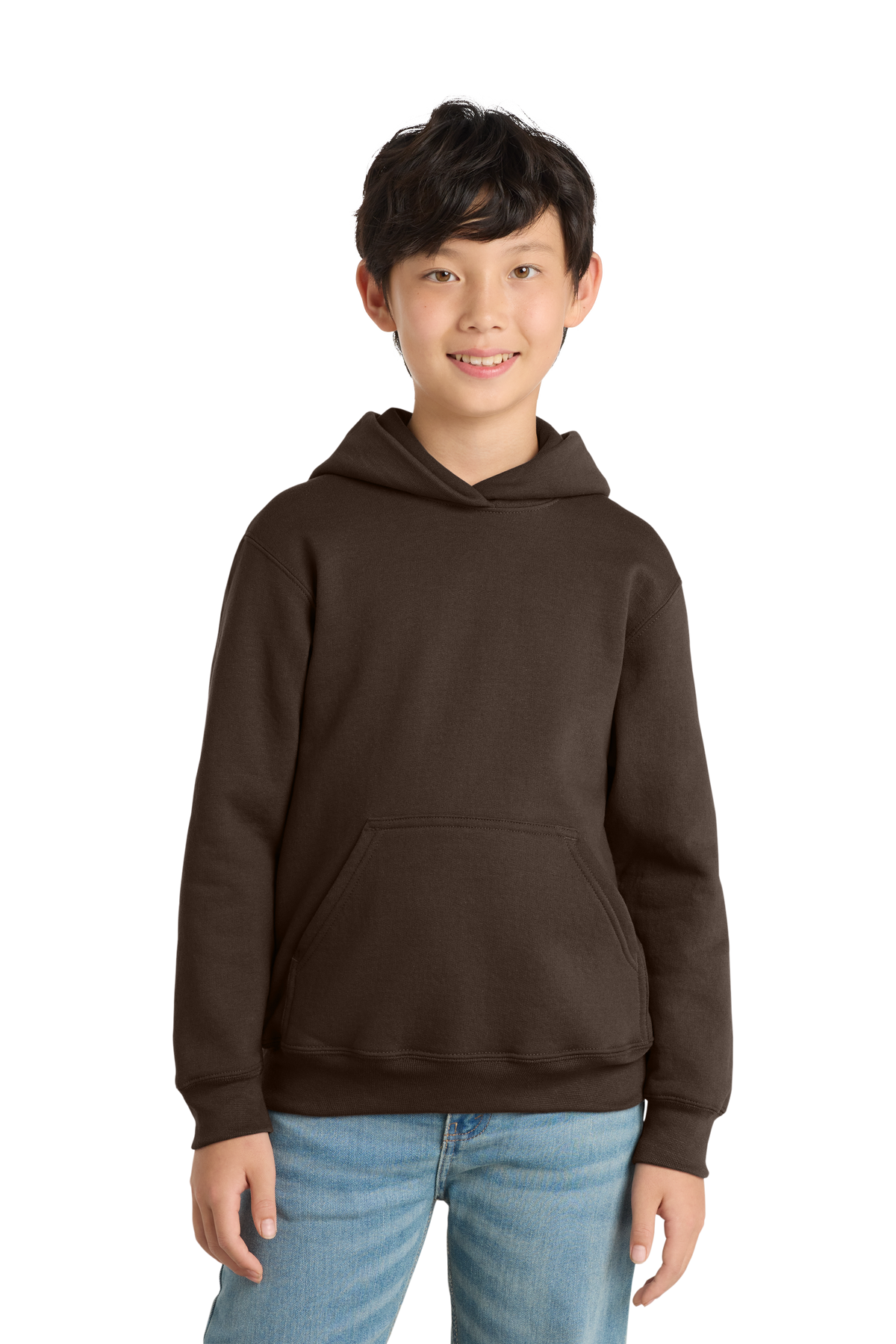 Economy Youth Hoodie - Port & Co. Core Fleece Pullover - PC78YH