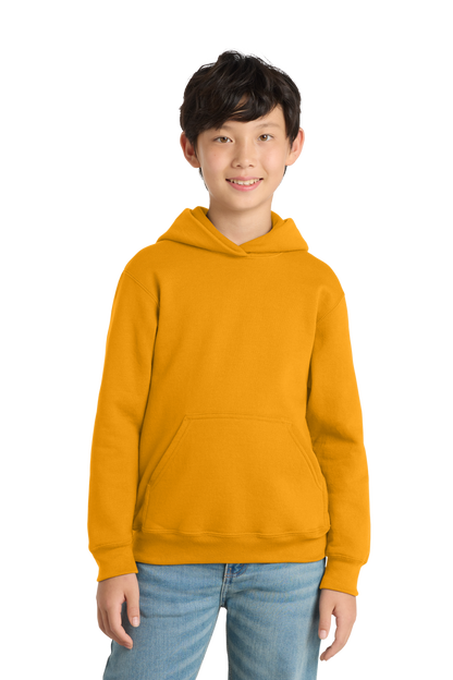 Economy Youth Hoodie - Port & Co. Core Fleece Pullover - PC78YH