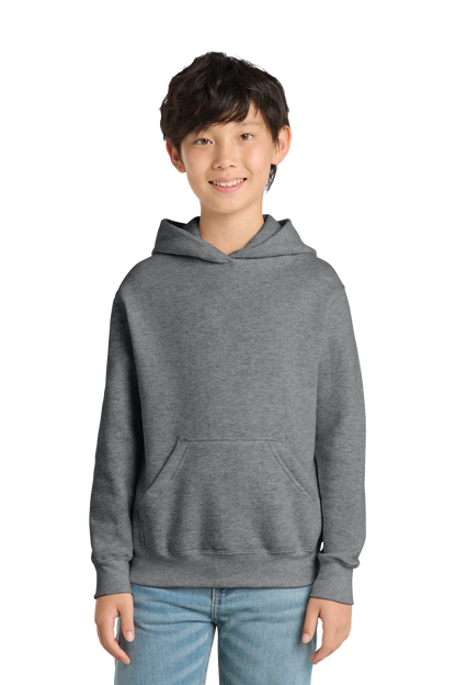 Economy Youth Hoodie - Port & Co. Core Fleece Pullover - PC78YH