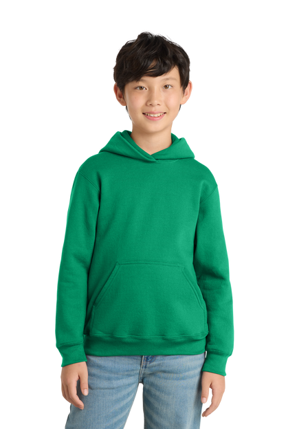Economy Youth Hoodie - Port & Co. Core Fleece Pullover - PC78YH
