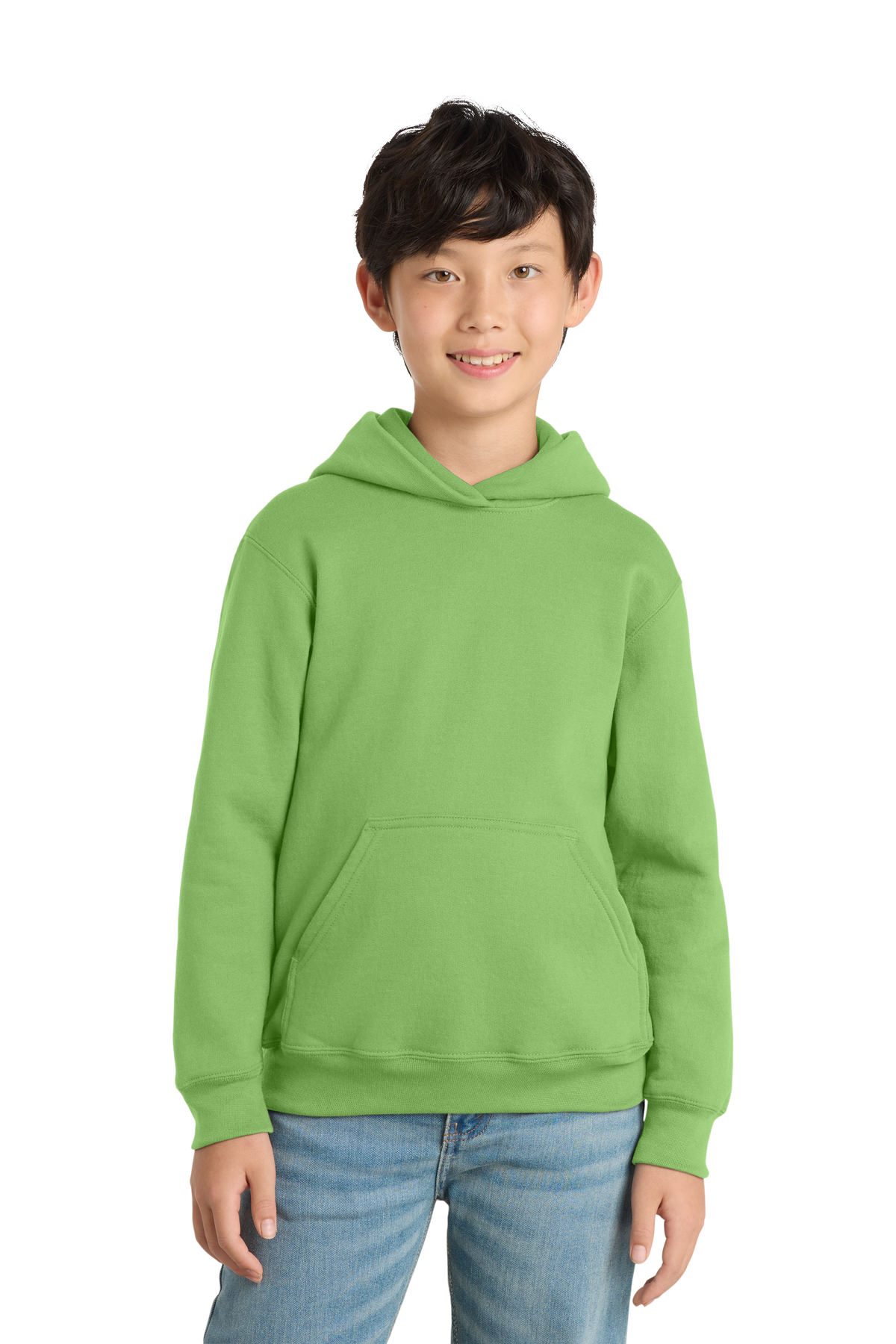 Economy Youth Hoodie - Port & Co. Core Fleece Pullover - PC78YH