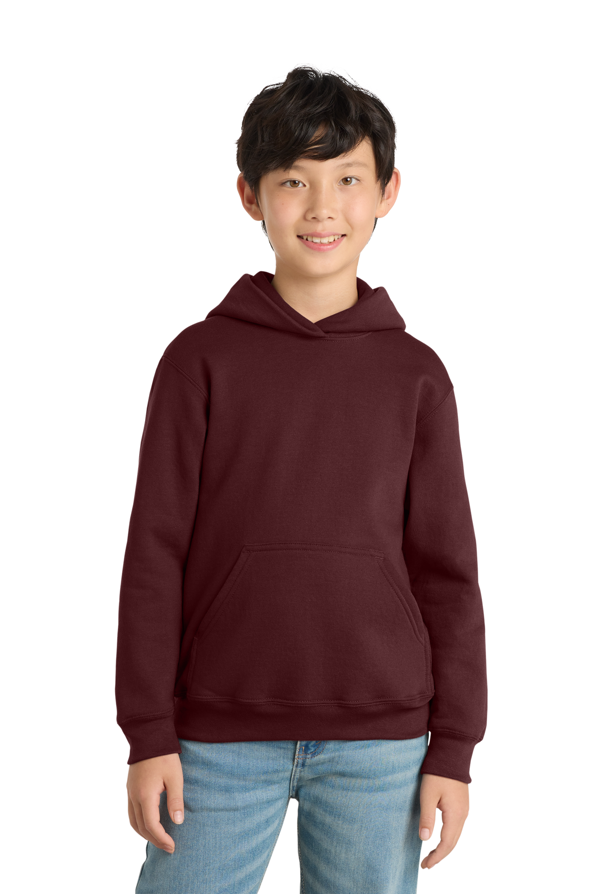 Economy Youth Hoodie - Port & Co. Core Fleece Pullover - PC78YH