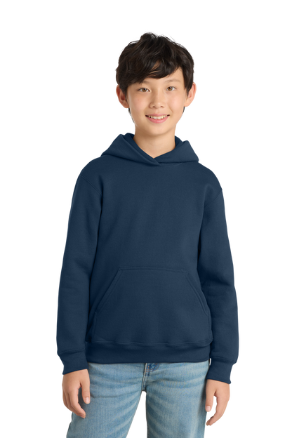 Economy Youth Hoodie - Port & Co. Core Fleece Pullover - PC78YH