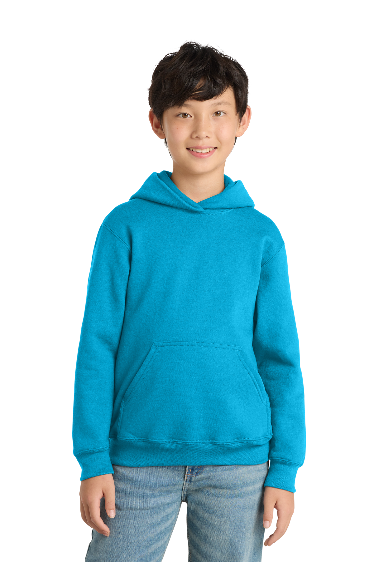Economy Youth Hoodie - Port & Co. Core Fleece Pullover - PC78YH