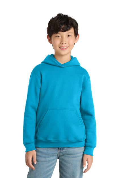 Economy Youth Hoodie - Port & Co. Core Fleece Pullover - PC78YH