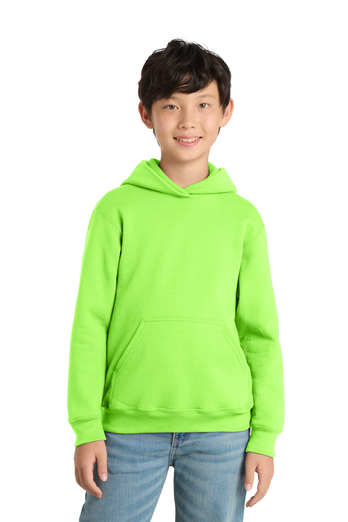 Economy Youth Hoodie - Port & Co. Core Fleece Pullover - PC78YH