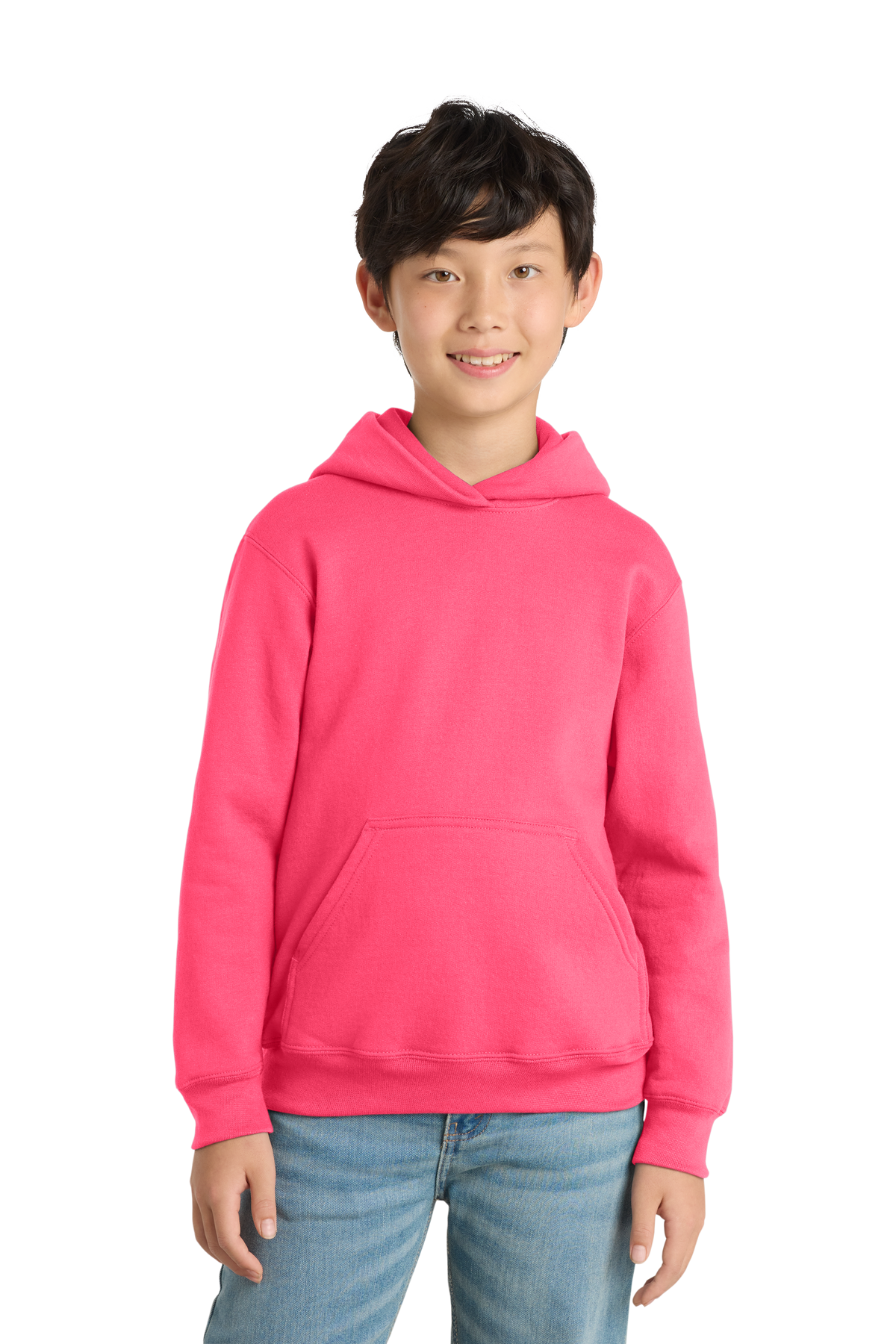 Economy Youth Hoodie - Port & Co. Core Fleece Pullover - PC78YH