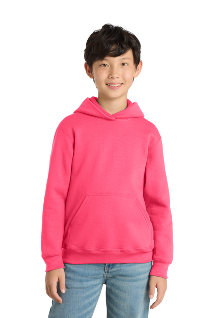 Economy Youth Hoodie - Port & Co. Core Fleece Pullover - PC78YH