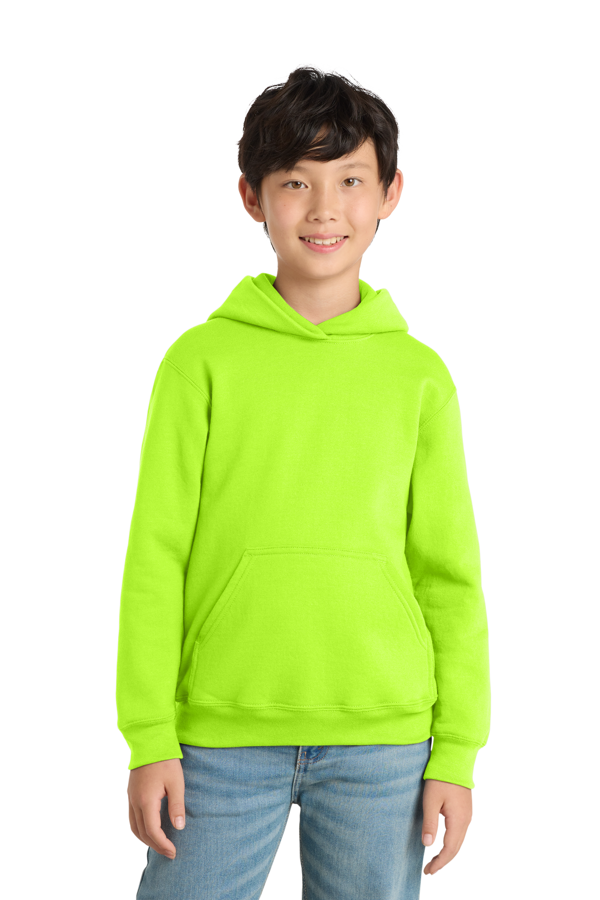 Economy Youth Hoodie - Port & Co. Core Fleece Pullover - PC78YH