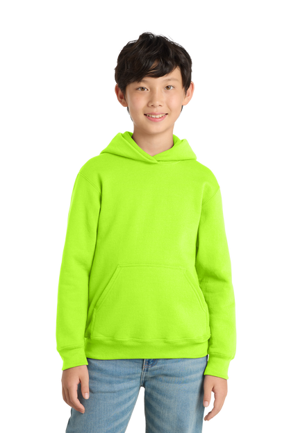 Economy Youth Hoodie - Port & Co. Core Fleece Pullover - PC78YH