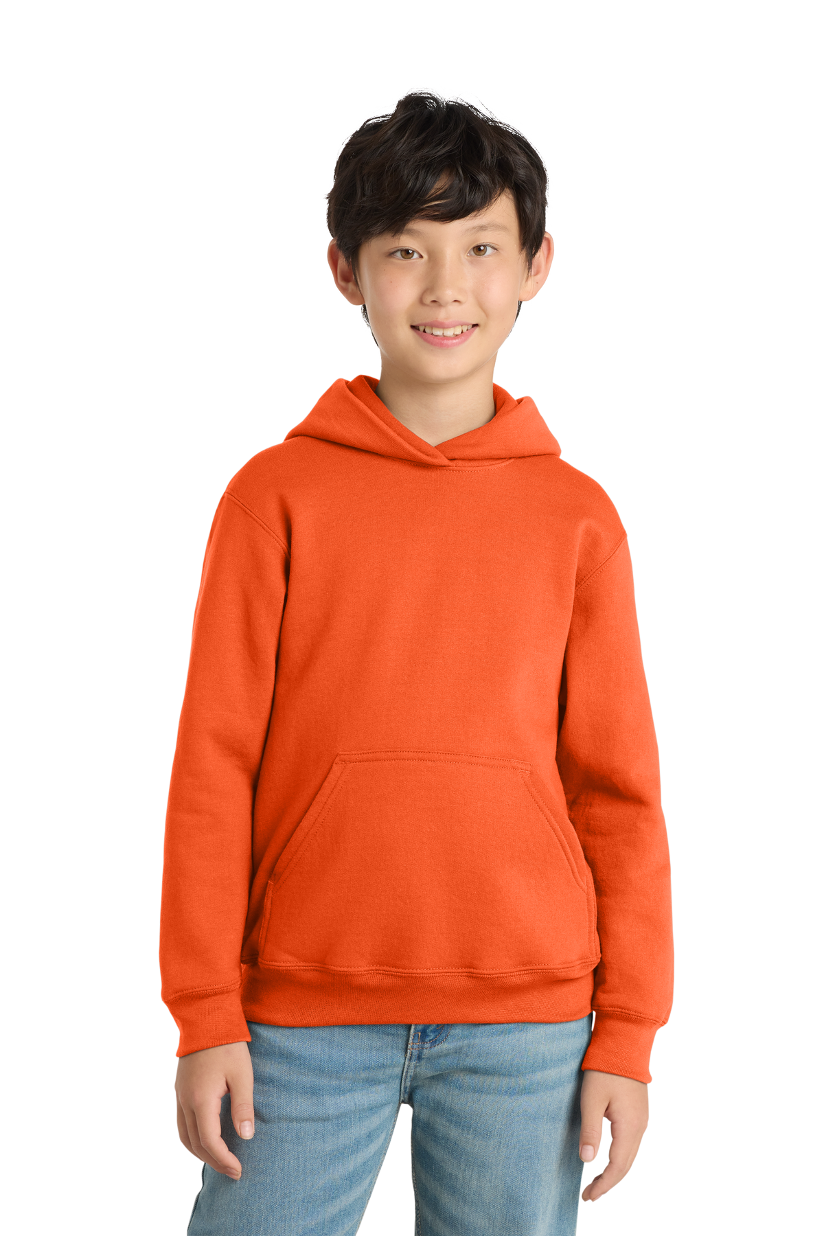 Economy Youth Hoodie - Port & Co. Core Fleece Pullover - PC78YH