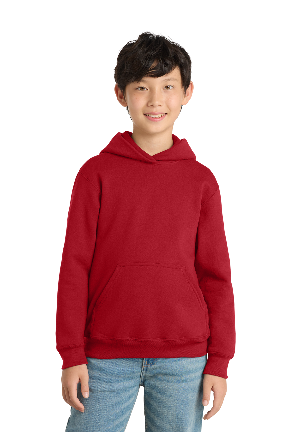 Economy Youth Hoodie - Port & Co. Core Fleece Pullover - PC78YH