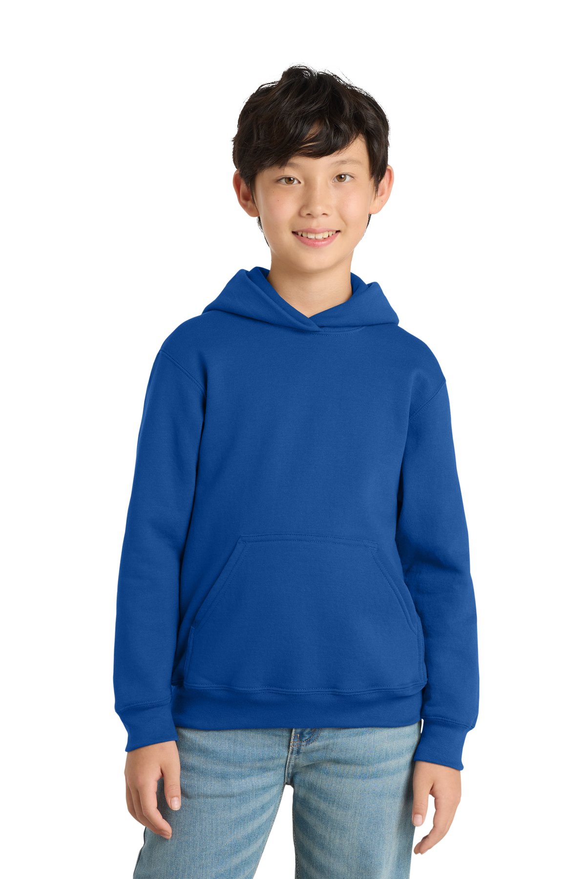 Economy Youth Hoodie - Port & Co. Core Fleece Pullover - PC78YH