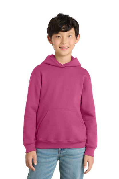 Economy Youth Hoodie - Port & Co. Core Fleece Pullover - PC78YH