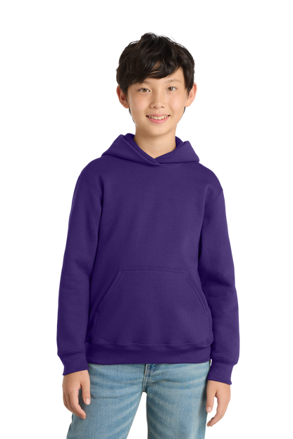 Economy Youth Hoodie - Port & Co. Core Fleece Pullover - PC78YH