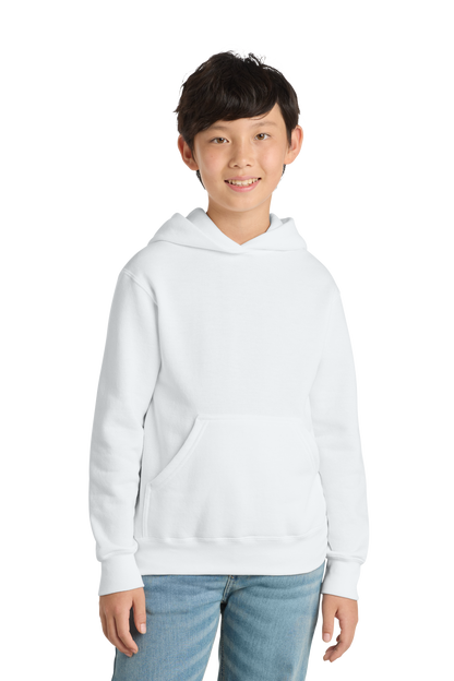 Economy Youth Hoodie - Port & Co. Core Fleece Pullover - PC78YH