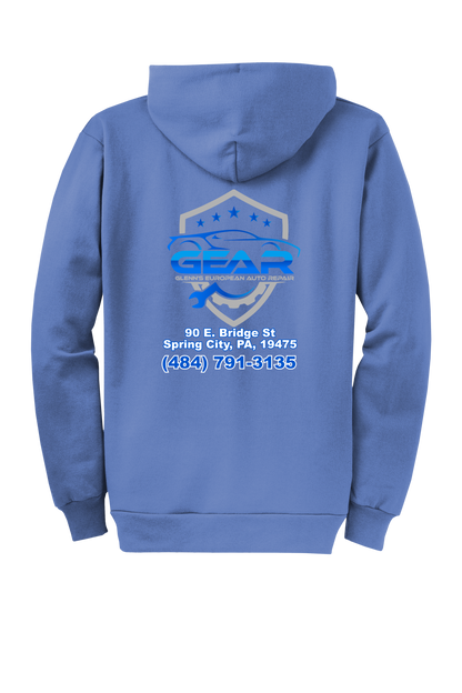 Hoodie - Full Zip Core Fleece Hooded Sweatshirt PC78ZH - Glenn's European Auto Repair (GEAR)