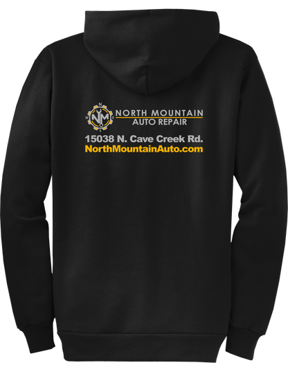 HOODIE - FULL ZIP - Port  Company Core Fleece Hooded Sweatshirt PC78ZH - North Mountain Auto