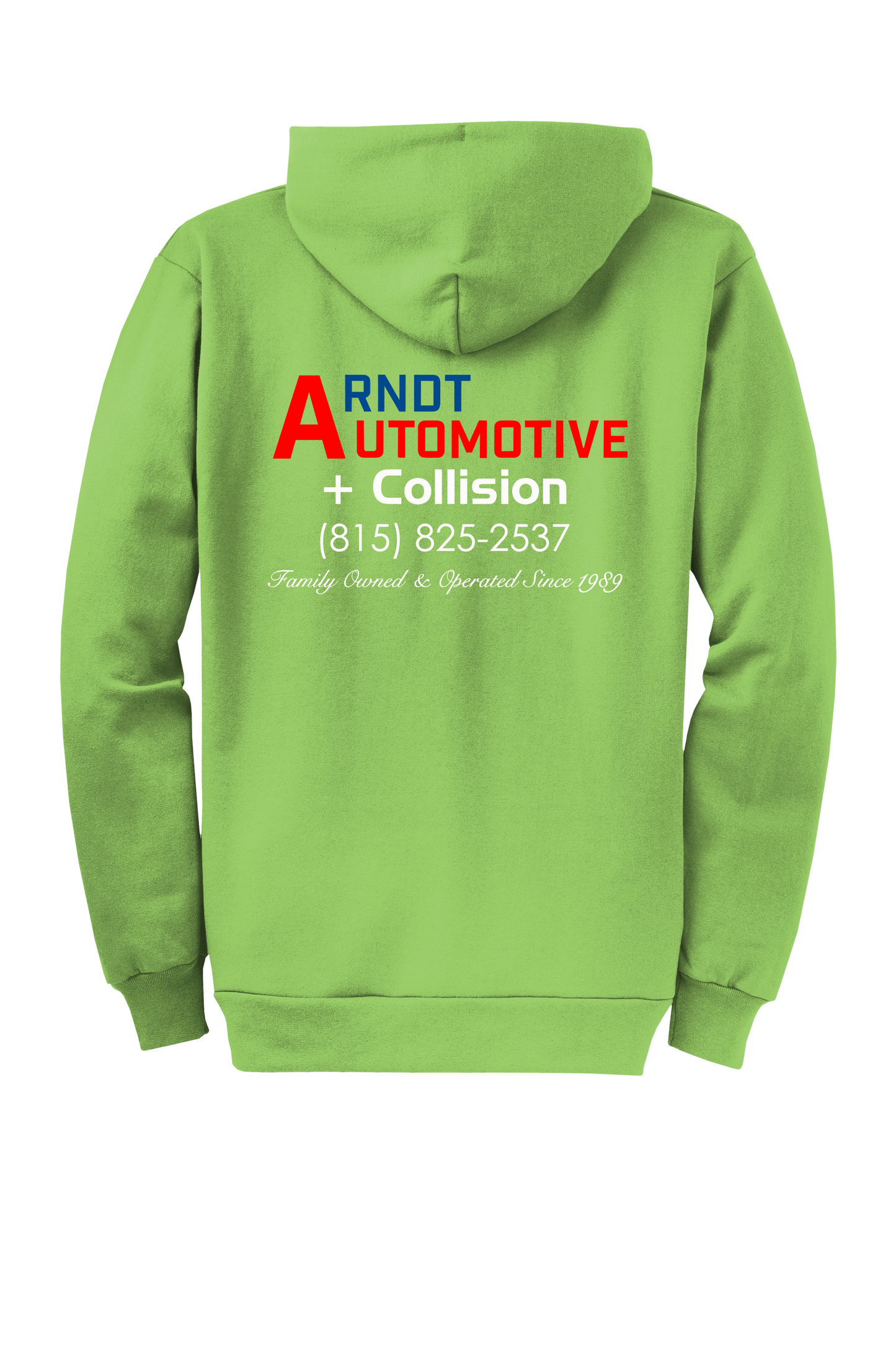 Hoodie - Full Zip Core Fleece Hooded Sweatshirt PC78ZH - ARNDT Automotive