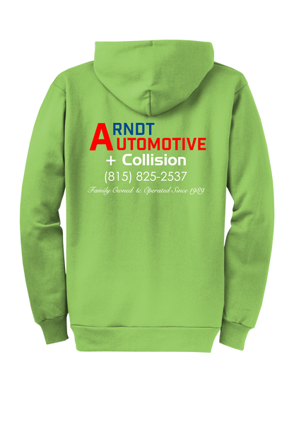 Hoodie - Full Zip Core Fleece Hooded Sweatshirt PC78ZH - ARNDT Automotive