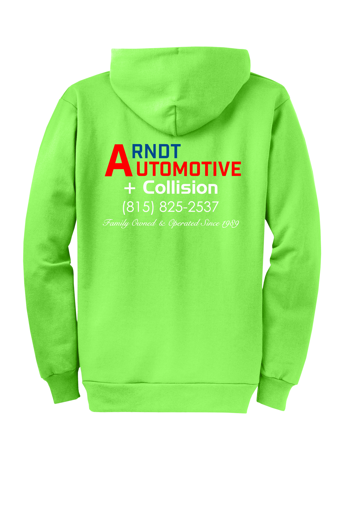 Hoodie - Full Zip Core Fleece Hooded Sweatshirt PC78ZH - ARNDT Automotive