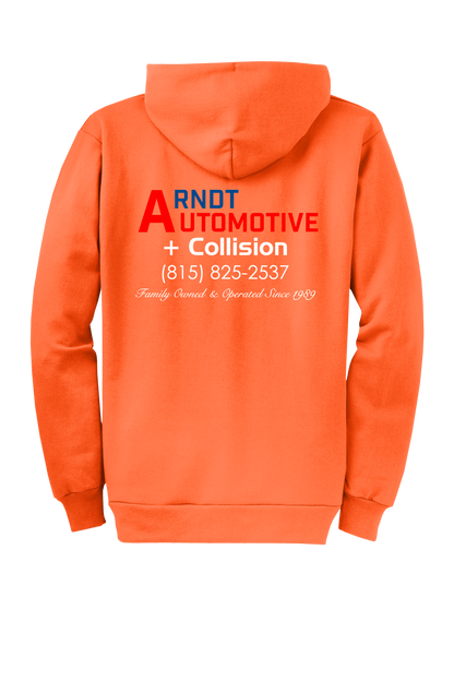 Hoodie - Full Zip Core Fleece Hooded Sweatshirt PC78ZH - ARNDT Automotive