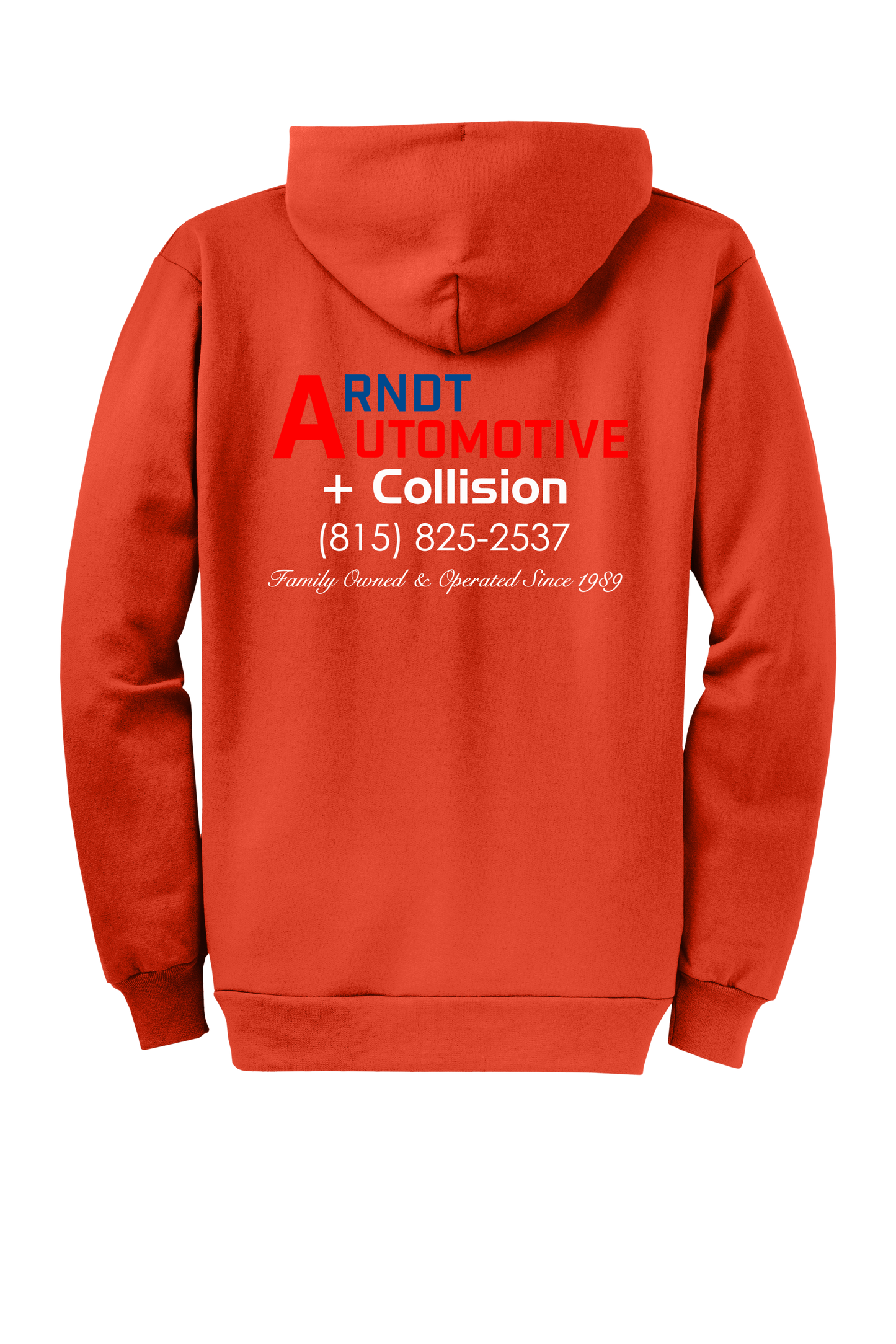 Hoodie - Full Zip Core Fleece Hooded Sweatshirt PC78ZH - ARNDT Automotive