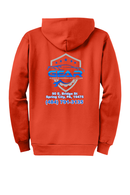 Hoodie - Full Zip Core Fleece Hooded Sweatshirt PC78ZH - Glenn's European Auto Repair (GEAR)